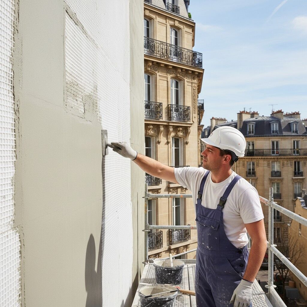 BATIMENT TRAVAUX RAVALEMENT ISOLATION